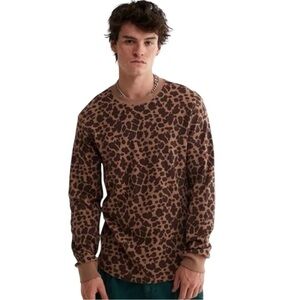 NWOT UO Urban Outfitters Ollie Printed Long Sleeve Thermal Tee